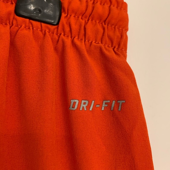 NIKE Dri-fit shorts. Red with blue built in spandex. Size M. - Picture 4 of 6